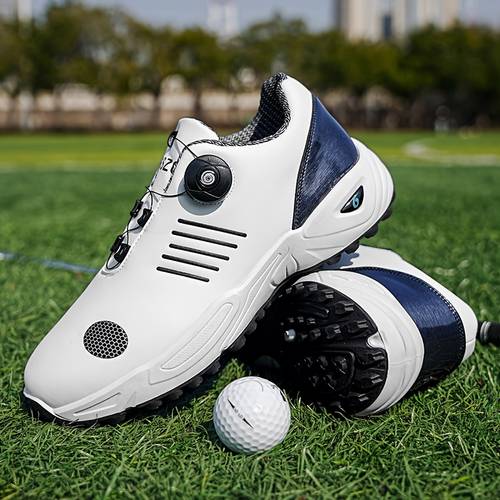 mens golf shoes non slip wear resistant professional sneakers