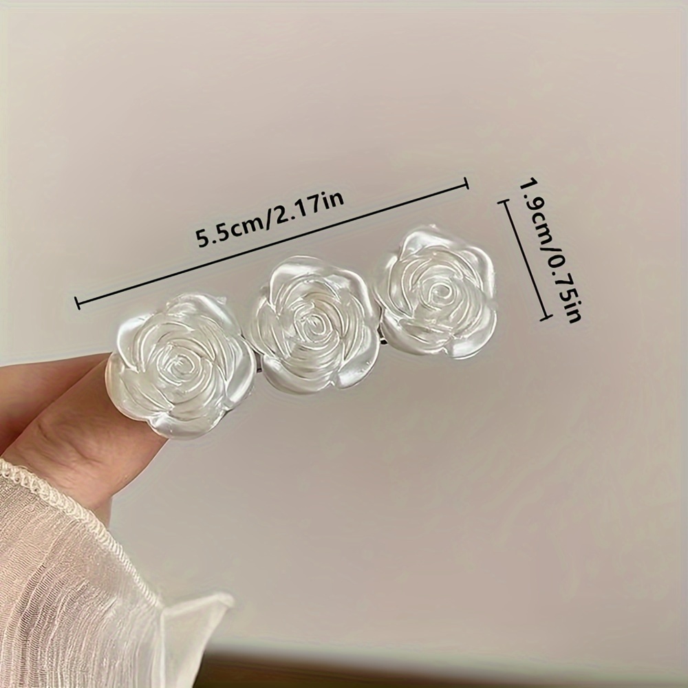 Beautiful Rose Hairpin, Exquisite Gift for Special Occasions