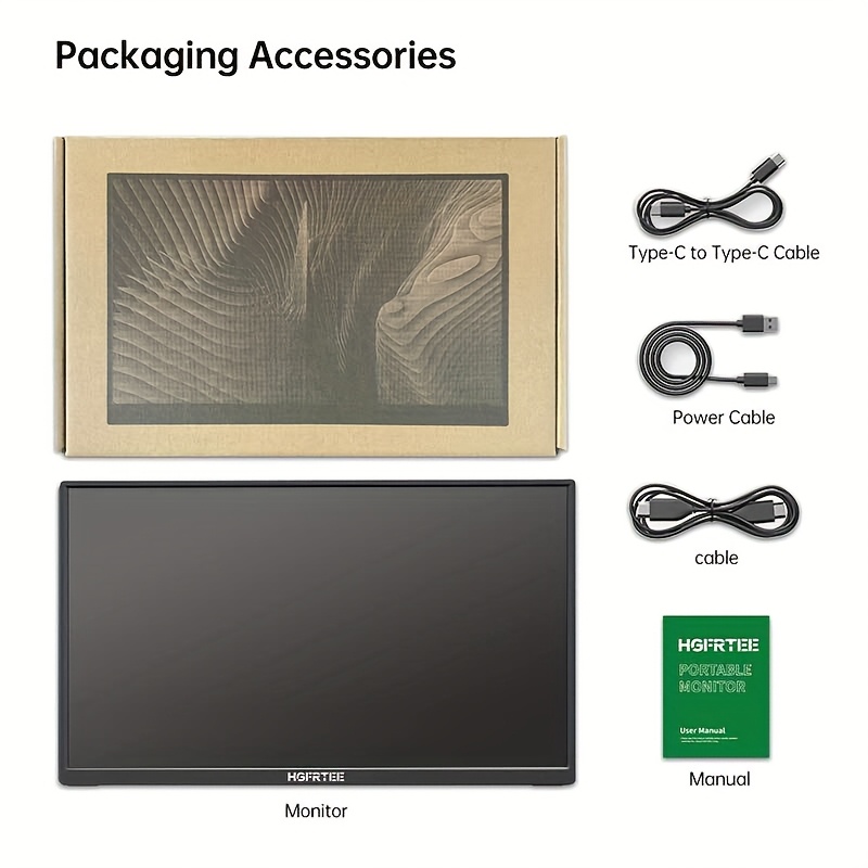 18インチ ポータブルモニター 5インチ ゲーミングディスプレイラップ