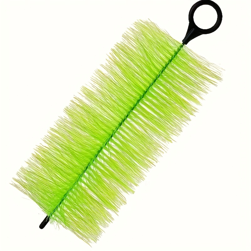 TEMU 5pcs, Filter Brush, Filter Box Brush, Aquarium Filter, Hydroponic Filter, Nylon, Multicolor, Green, Black, Fish Tank Brush, Fish Tank Filter