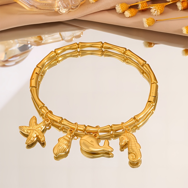 Exquisite Lightly Luxurious Stainless Steel Bracelet