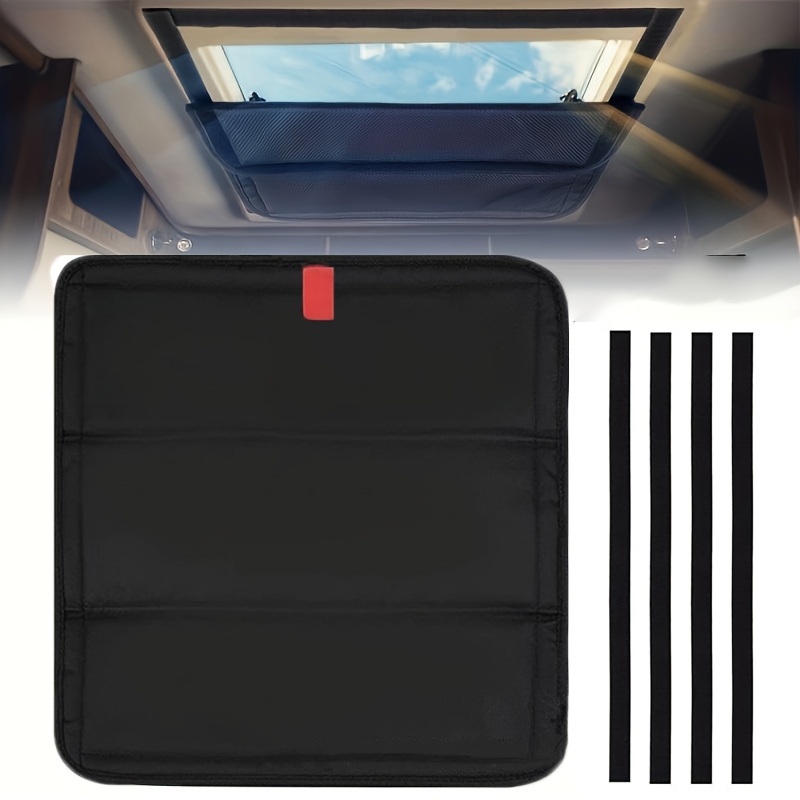 1 JUEGO de Cubierta Aislante para Ventilación RV, Toldo Opaco para Caravana, Sombrilla Plegable para Remolque de Viaje