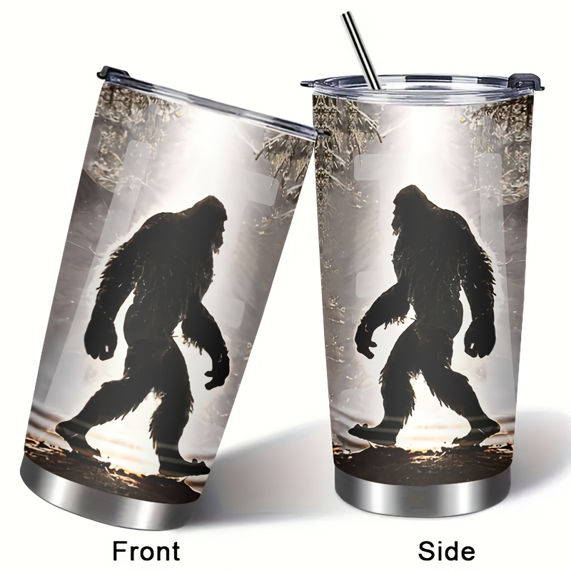 

20oz Insulated Mug - For Bigfoot Enthusiasts, Steel For Parties &