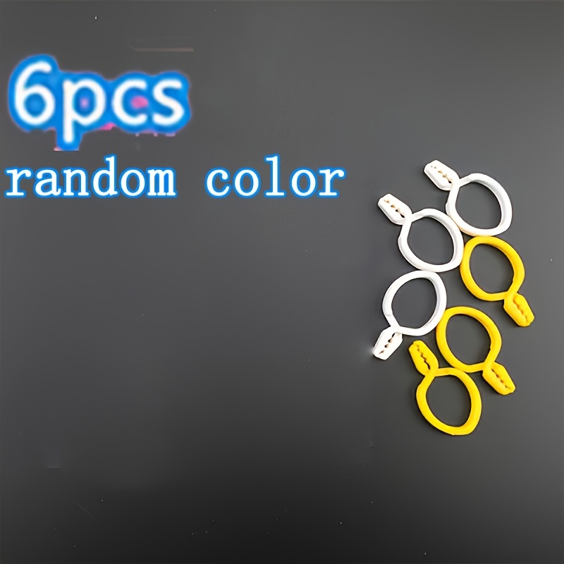 Random Wall-mounted Plastic Towel Clips - Durable Bathroom Organizers, Space- No-tools Installation For Modern Home Decor, Holds Towels And Washcloths