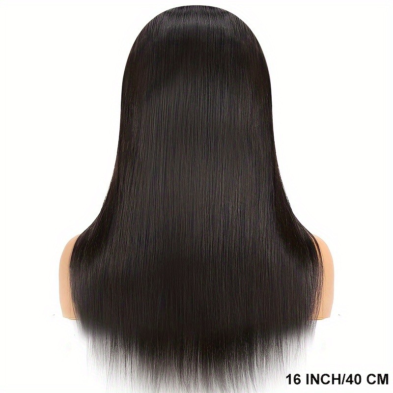 U Part Wigs Straight Brazilian Virgin Human Hair Wigs Women Temu