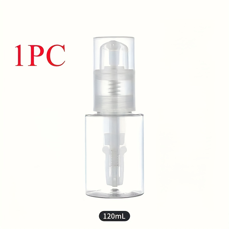 TEMU 1pc Dust Spray Bottle - Leak-proof, Unscented, Phosphate-free Plastic Dispenser For Nails, Hair, Fiber Applications - Travel Accessory, Body
