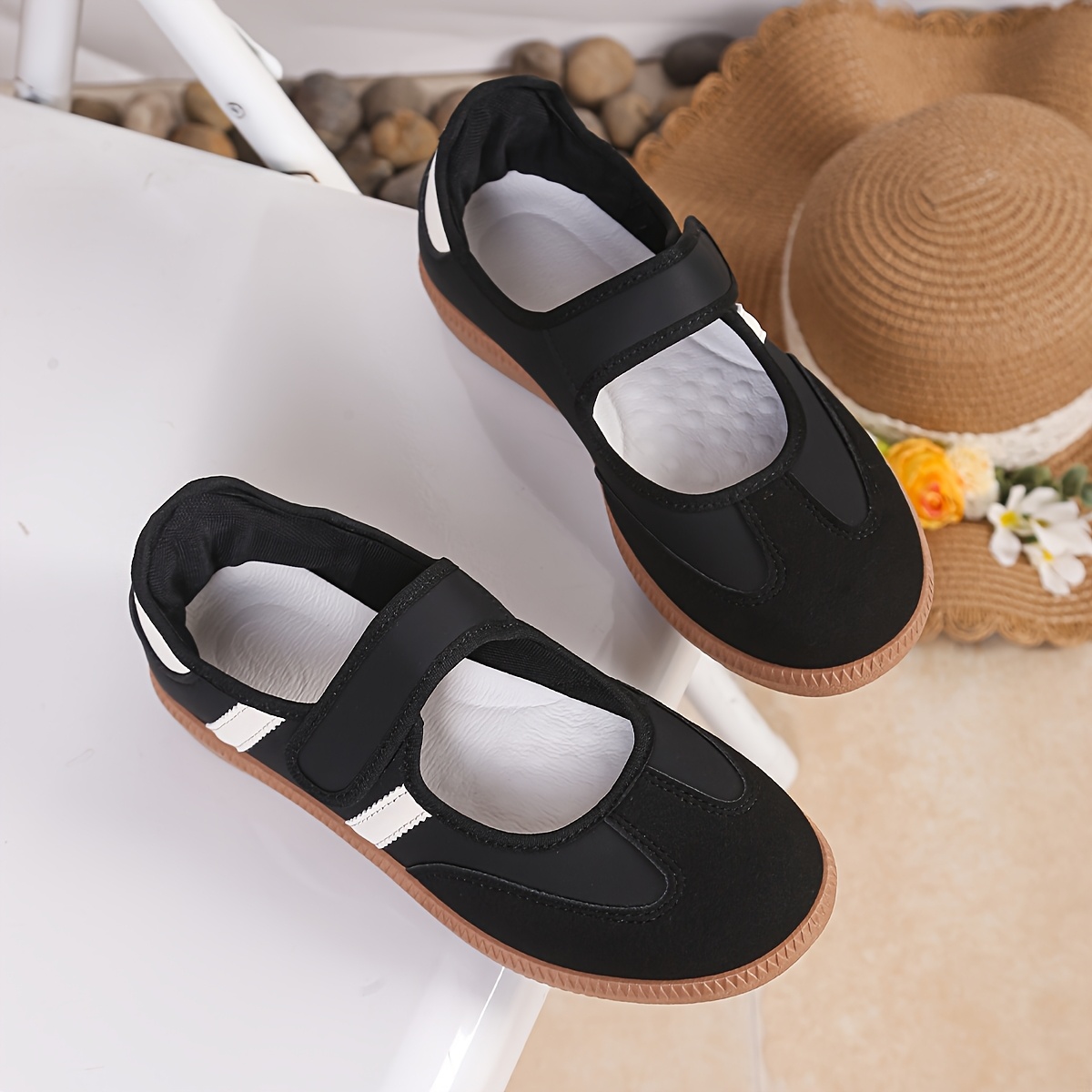 TEMU 2026 New Style Ballet Shoes, Comfortable, Casual, Fashionable, Trendy, Sporty For, Women Shoes
