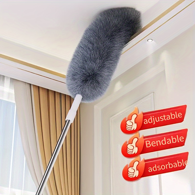 

Dusting Extendable Metal , Bendable , Reusable And For Ceilings, , - For , , , Bathroom, | 1- Tool, No Required