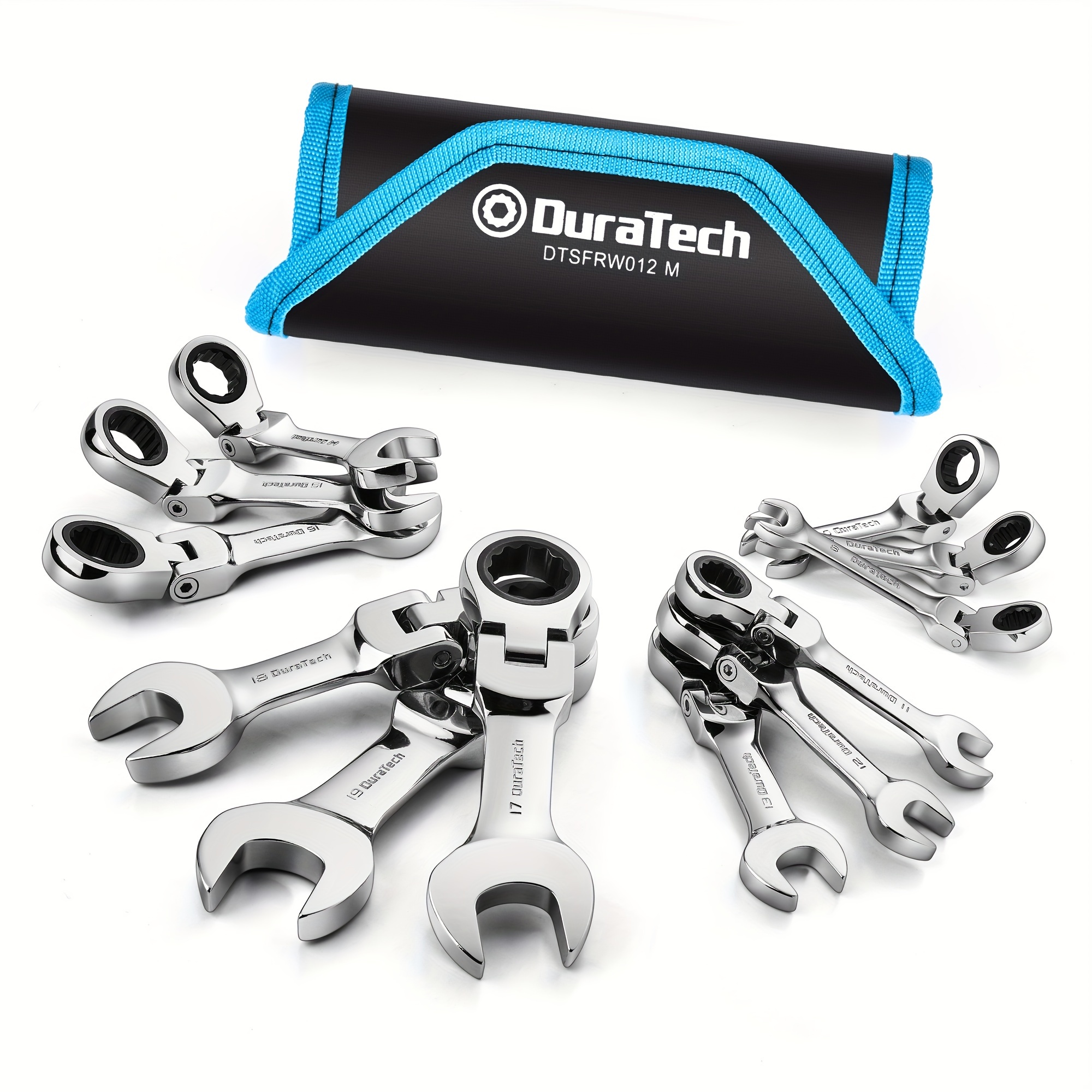 

Duratech - Ratcheting Combination Set, , 12-, 8-19mm, Cr-,