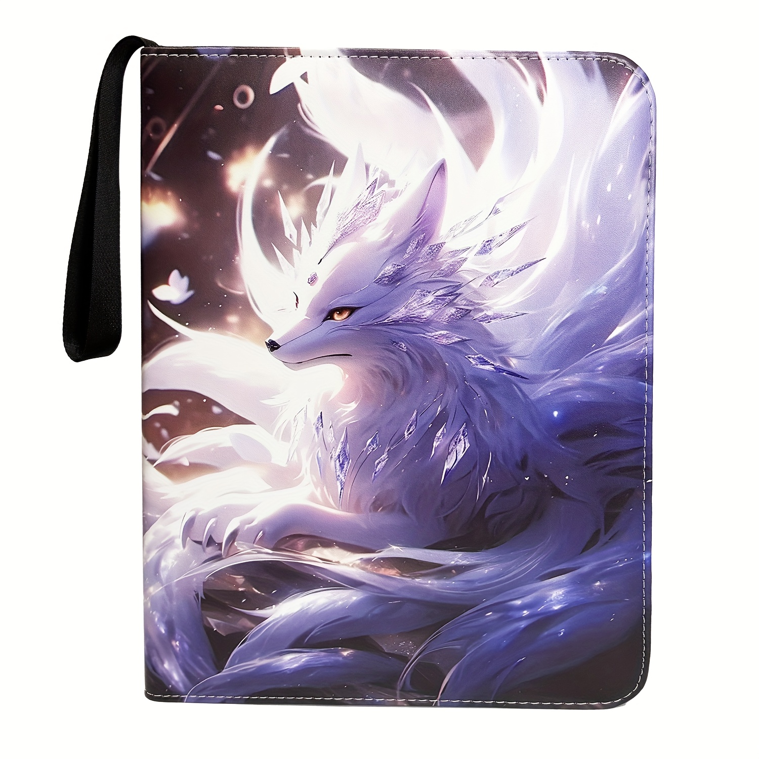 A Binder for Trading Cards Featuring 4/9 Pockets And 50 Removable Double-Sided Sleeves, Designed for Standard-Sized Cards, Including TCG, Sports Cards, And Game Cards, Capable of Holding Between 400 And 900 Cards