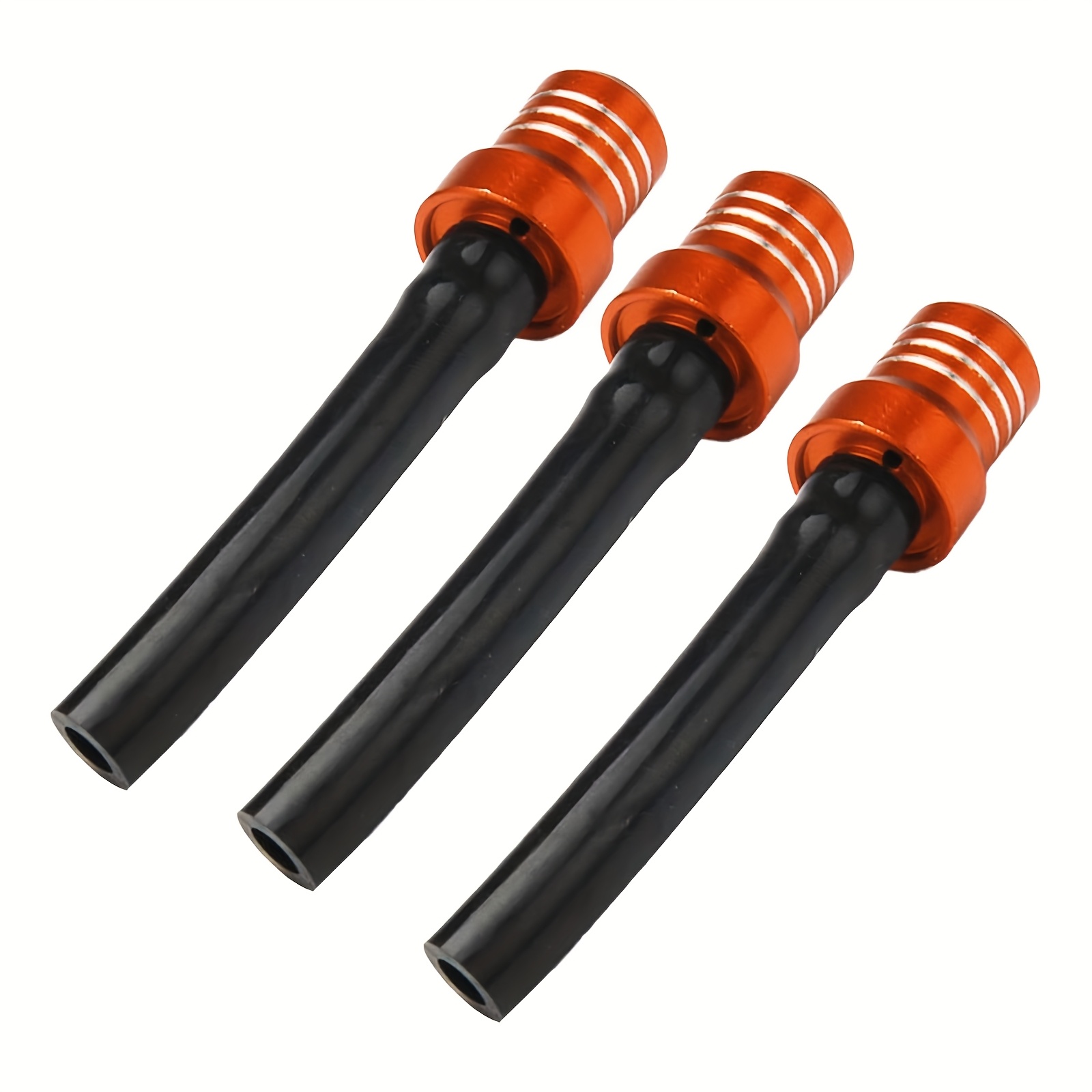 TEMU 3 piezas de manguera de ventilación para de combustible de motocicleta - Ajuste universal CNC para 50-450cc CRF XR KLX KX TRX ATV Dirt Pit Bike
