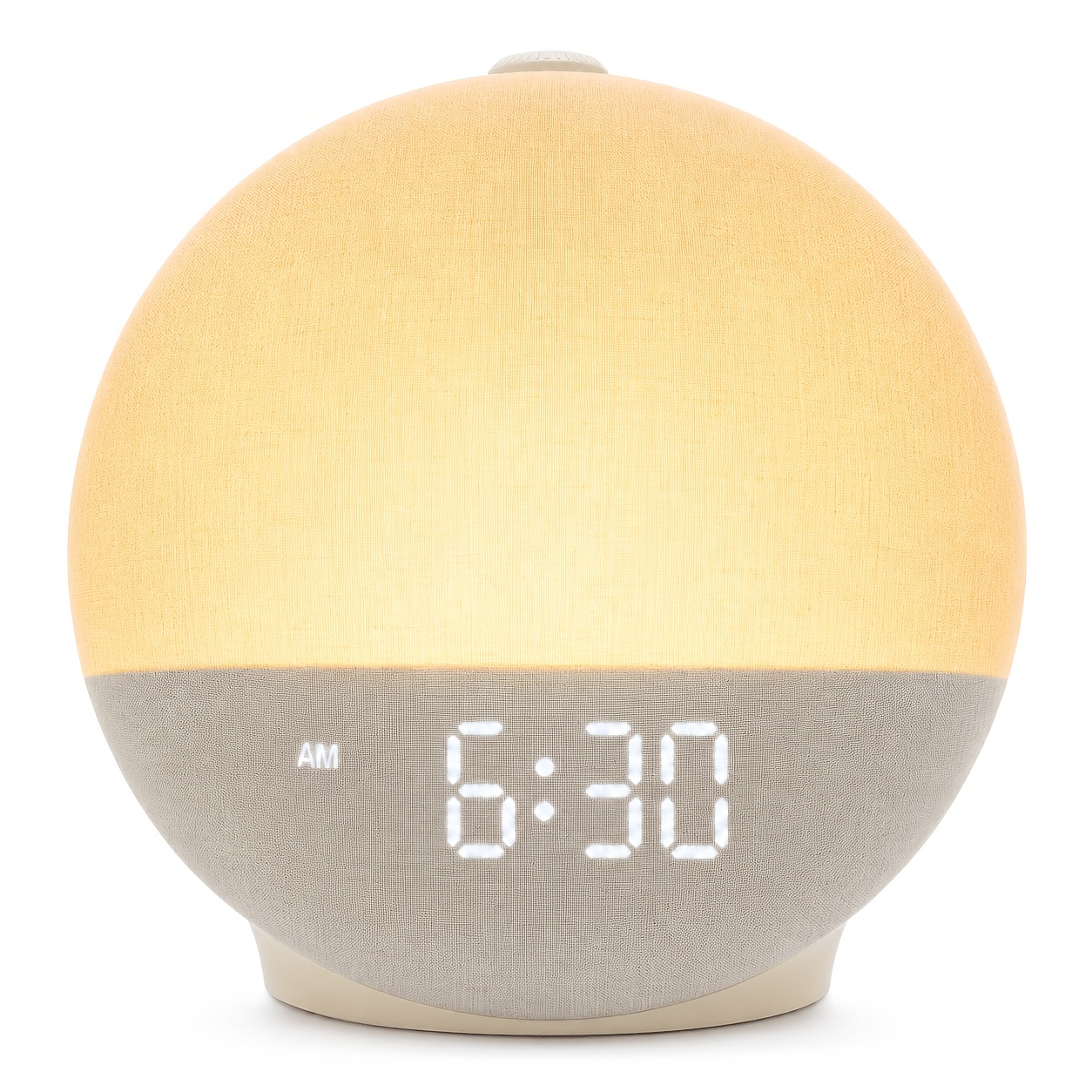 Sunrise Alarm Clock Wake Up Light, Noise Machine With 30 , 12 Colors Night Light, Dimmable Clock For Bedroom