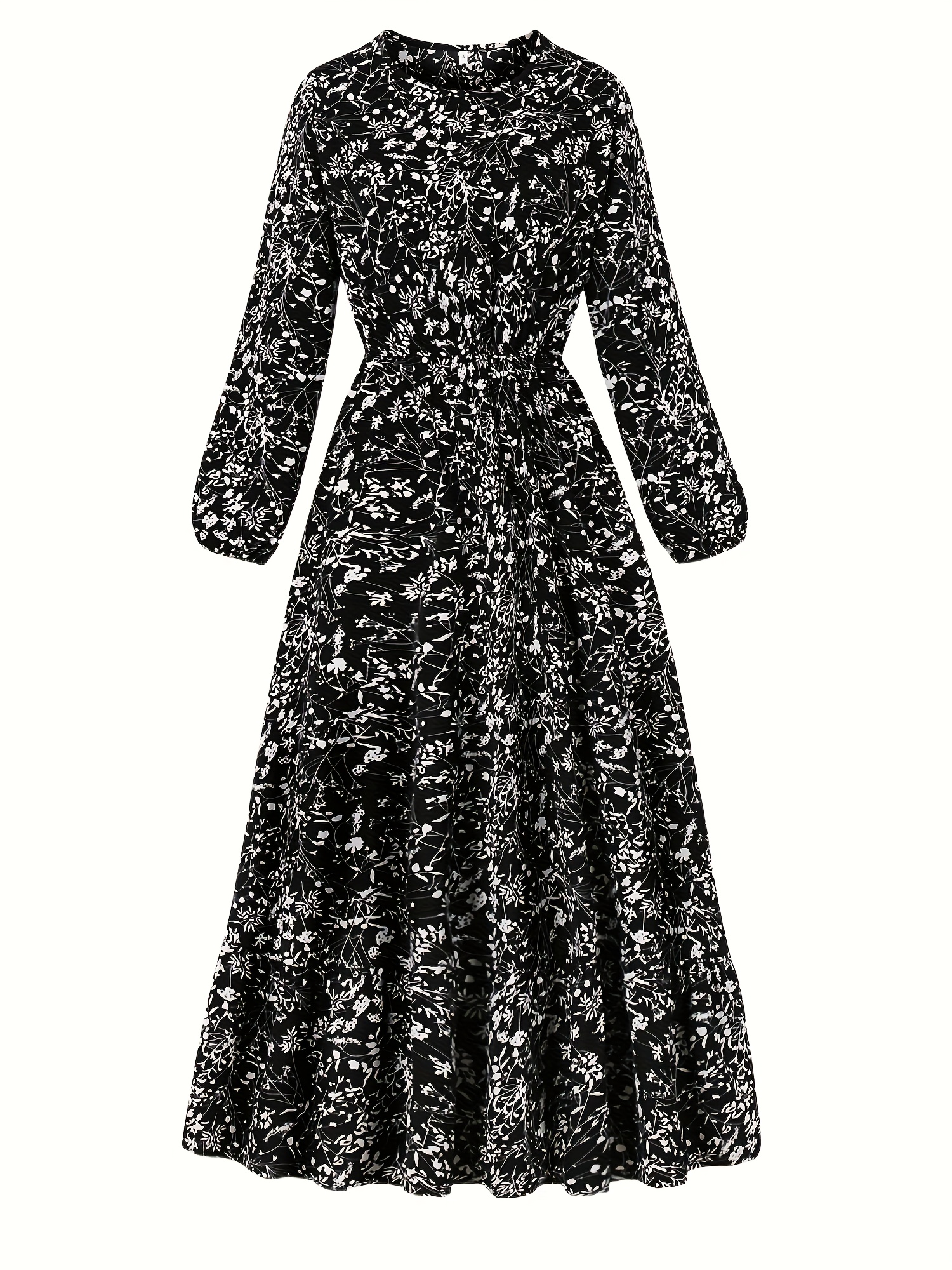 dressberry printed fit & flare monochrome maxi dress reviews Dressberry Fit And Flare Dress