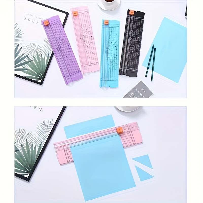 

effortless Cutting" Manual A4 Paper Cutter - Perfect For Photos, Labels & Card Sizing | Simple Design, No Batteries Required