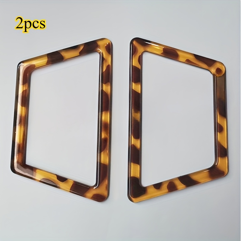 2 Trapezoidal Bag Decorative Handbag Handles Wallet, Wrist Handle, Suitable For Diy Bags., Diy Wallet Making