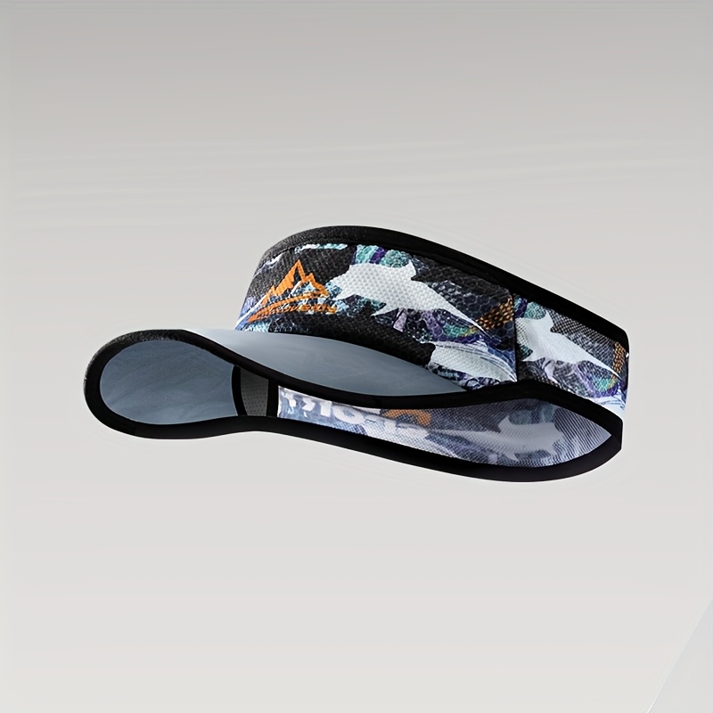 TEMU 1pc Summer Outdoor Sports For Men And Women, Fishing And Cycling Hat, Sweat-absorbent And Breathable Visor Sun Hat