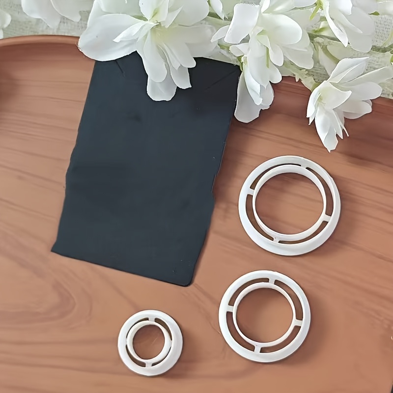 TEMU Juego de 3 cortadores de arcilla de bohemio, adecuados para hacer joyería DIY, herramientas de manualidades de plástico reutilizables de