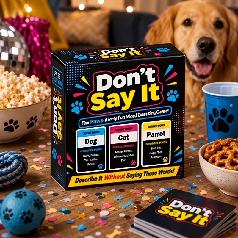 Portable Pet Vocabulary Challenge Card Game