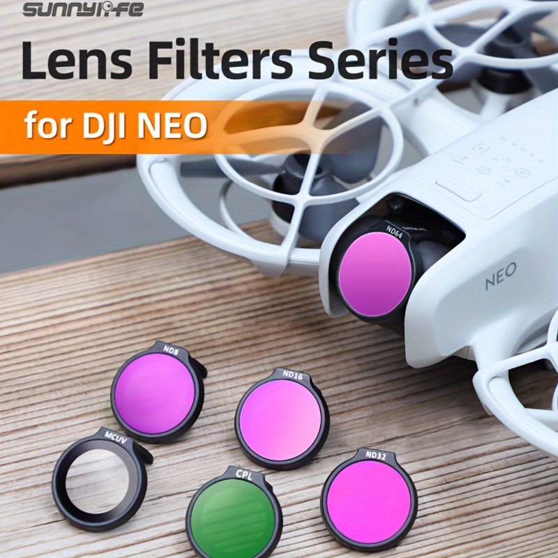 

Suitable For Dji Neo Filter Set Drone Aerial Photography Nd Filter Set Nd8,nd16,nd32,nd64 Filters, Cpl Filter Accessories For Dji Neo Accessory Kit