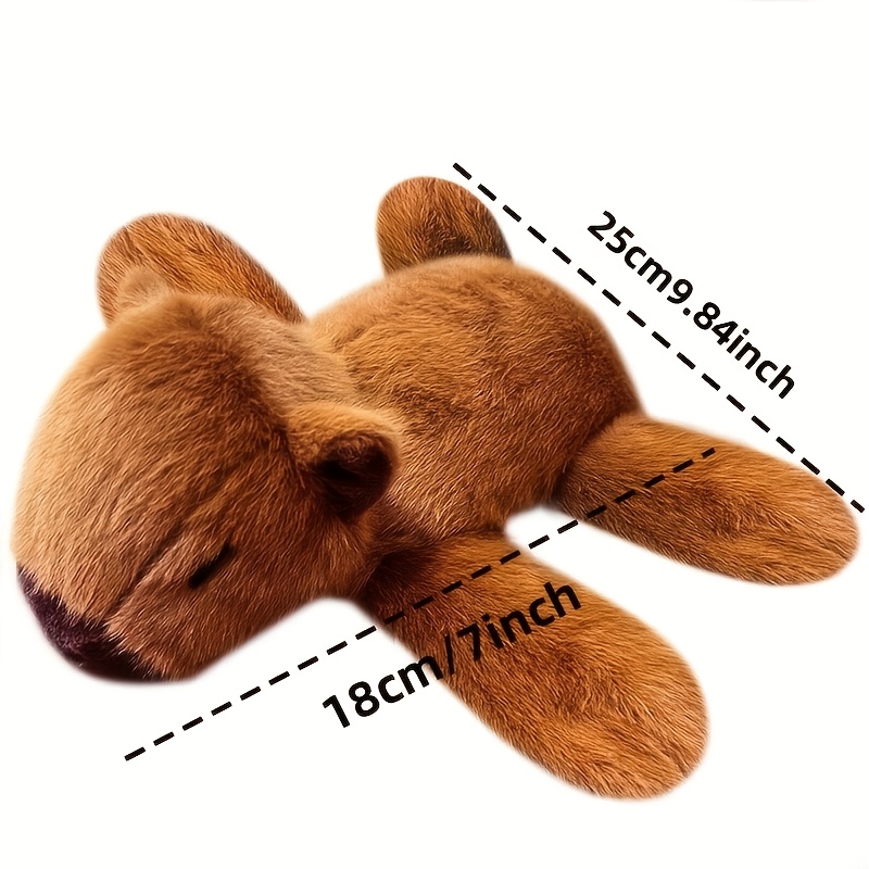Dellyy Tier-Schlagarmbänder Für Kinder – Plüsch-Snap-Armband Mit Husky, Panda & Capybara