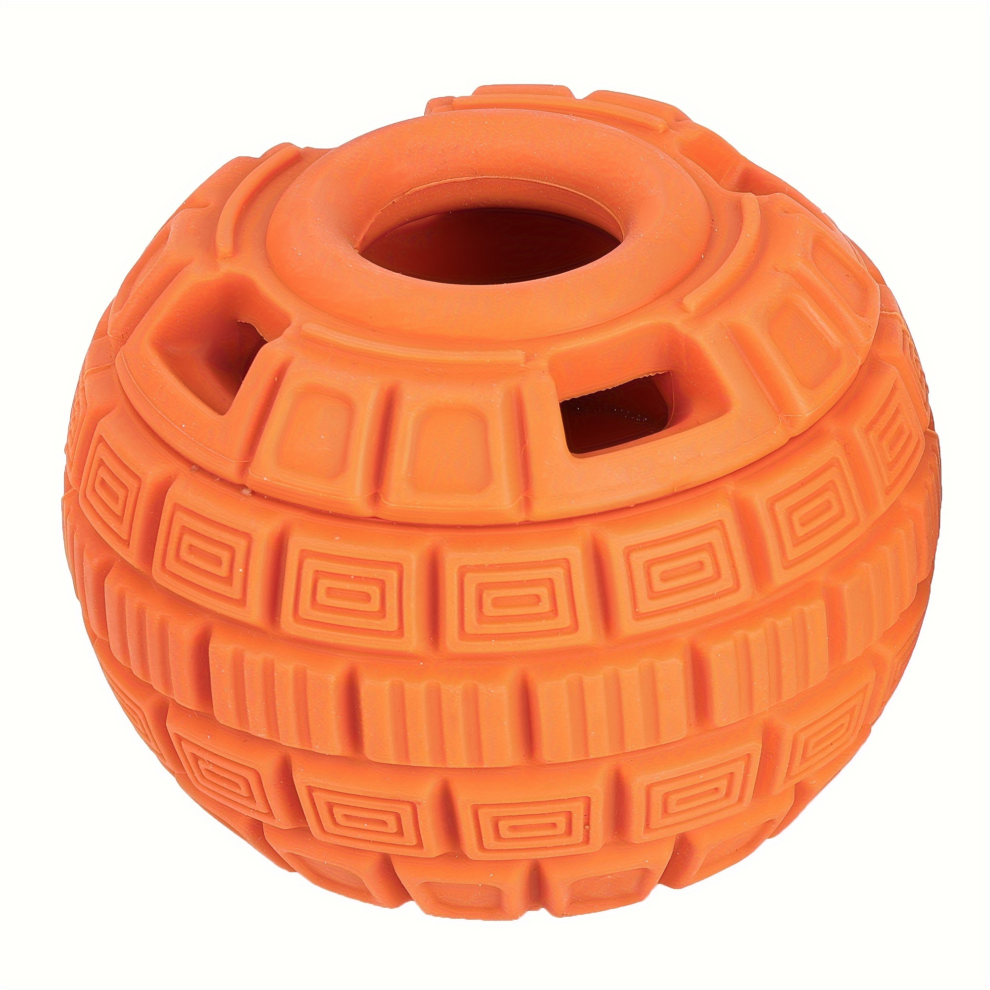 TEMU Dog Snack Ball Toy Set, -resistant Training Toy Ball, Natural And Rubber Pet Feeder, Used Feeding, Tooth Cleaning, Intellectual Training And Interesting Interactive Tibetan Molar Biting Toys