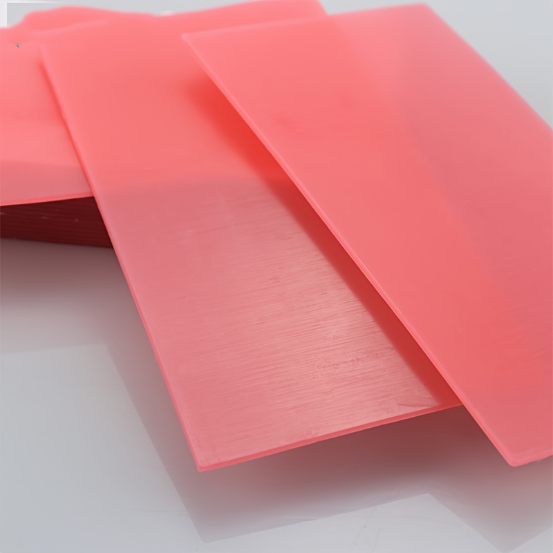 

17pcs/box Dental Red Wax Base Plate Use Material Dentist Auxiliary Consumable Materials Red Wax Sheet, Dental Supplies