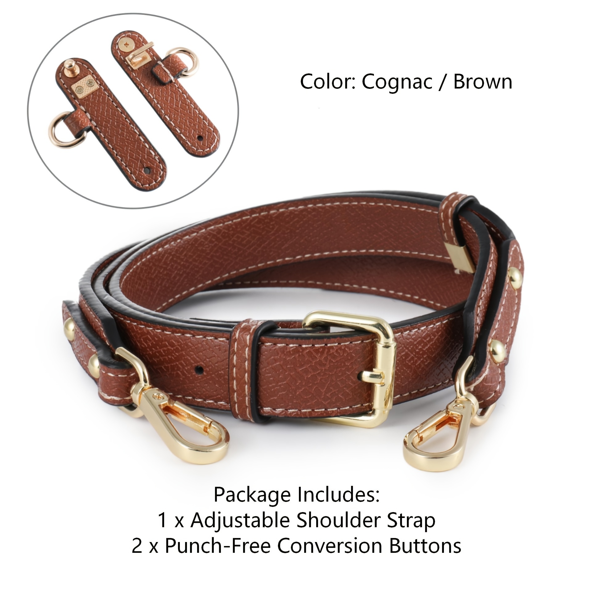 TEMU Women's Bag Strap Replacement, Adjustable Crossbody Shoulder Strap, Suitable For Tote Bag Strap Replacement