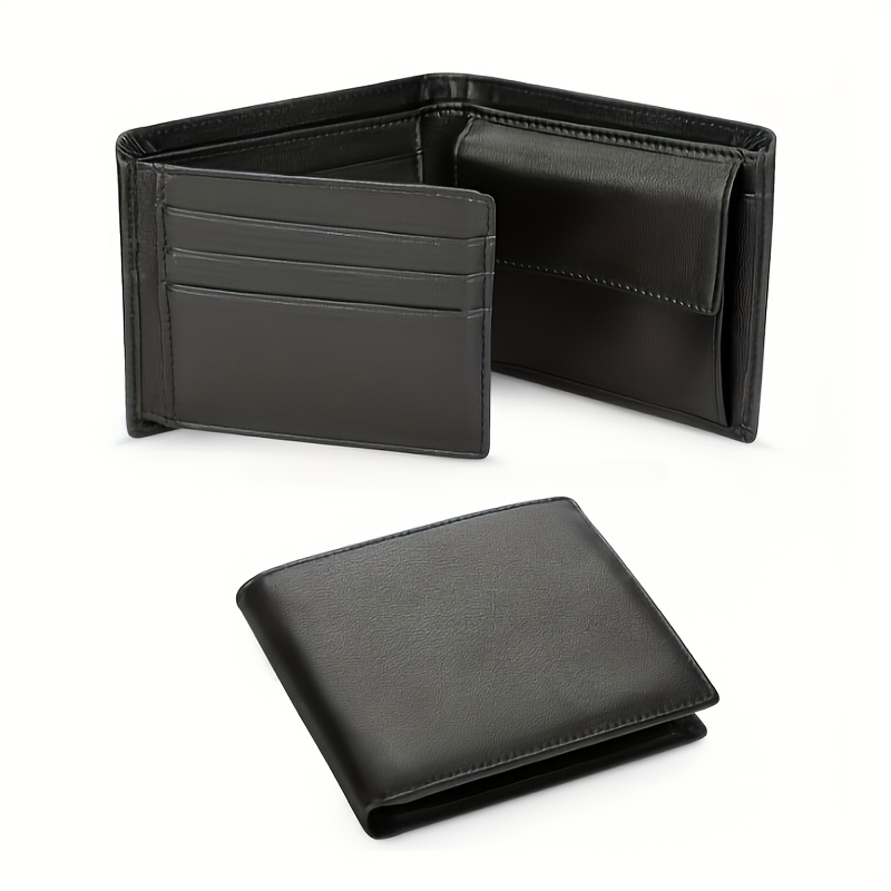 Image of Rfid Wallet Soft Purse Coin Pocket Credit Card Holder Men