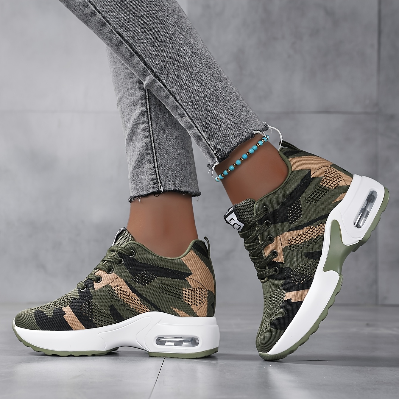 Plateau Sneaker Graue Schuhe Damen Sneaker Damen Sneaker