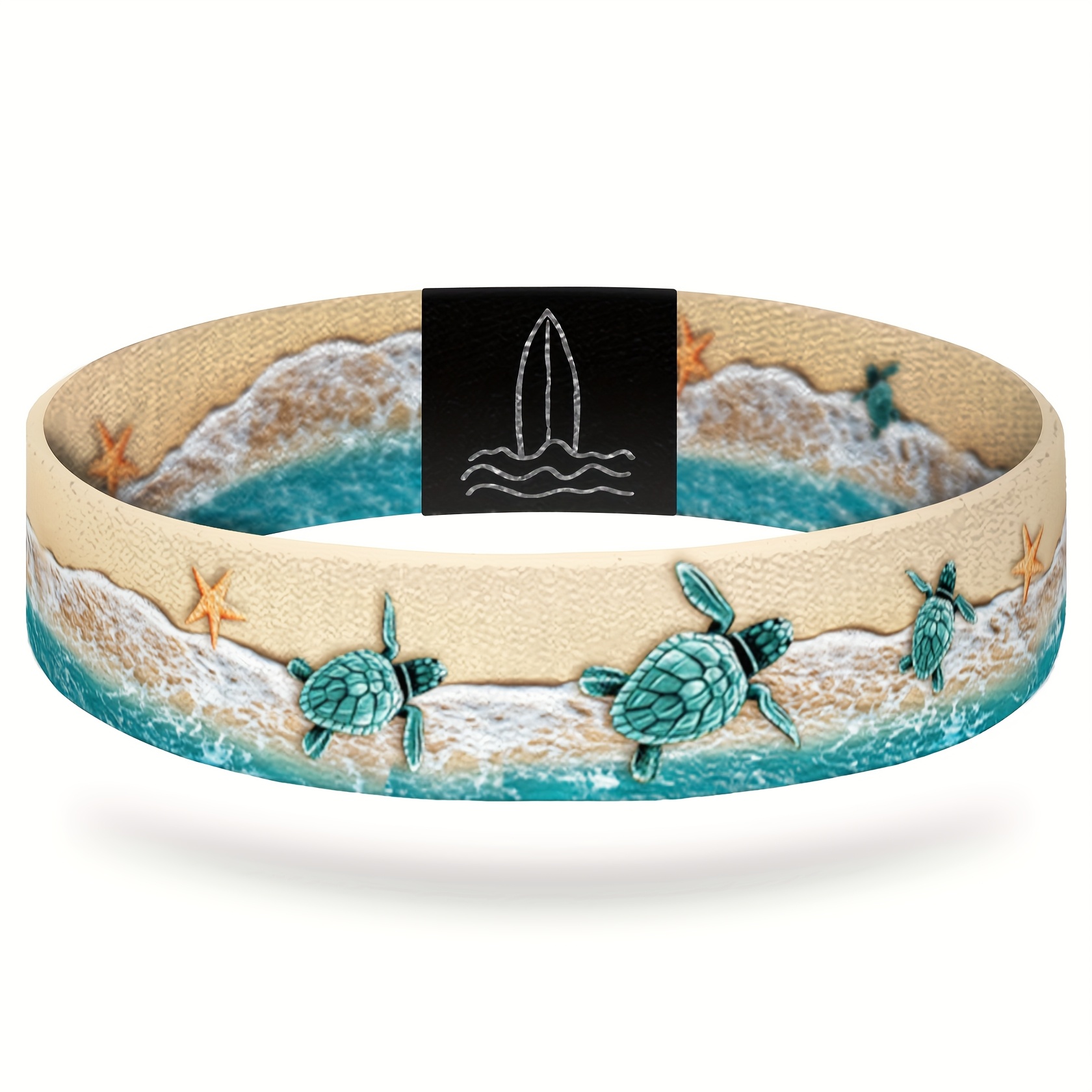 E-shop dehnbares Armband für Damen Herren, Surf-Armreif, Sport-Armband, elastischer Armreif, dehnbares elastisches Band, tolles Armband-Geschenk für