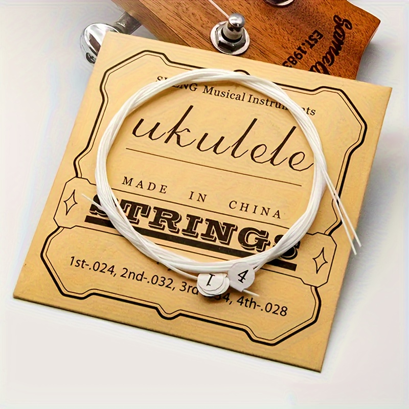 

Ukulele Strings Ukulele Strings Small Guitar Hawaiian Guitar Small Four-string Universal Nylon Strings