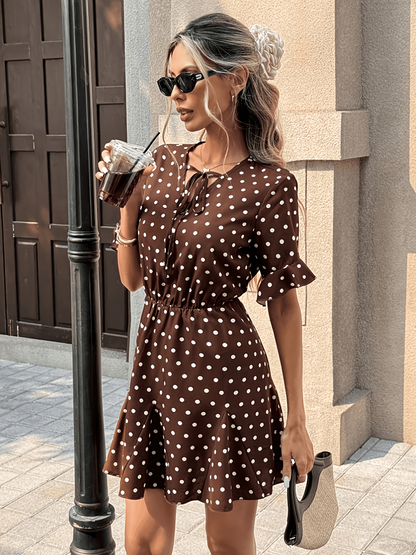 cotton casual dresses Ivory Cotton Cap Sleeve Midi Dress - Casual Dresses
