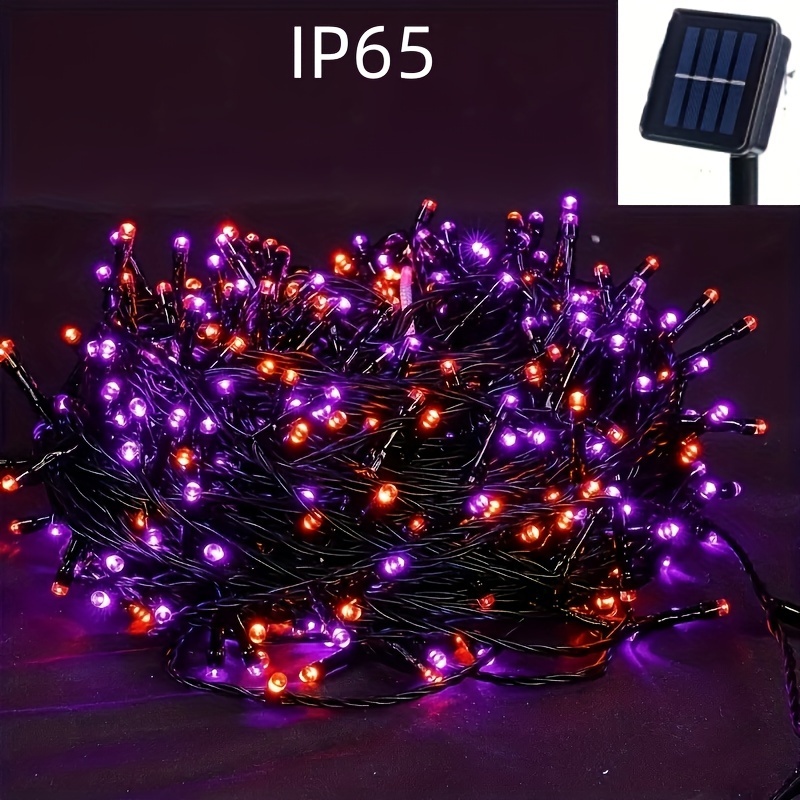 

1pc And Purple , 50/100led Led String 8 , For Horror Wedding Decoration Decoration Christmas