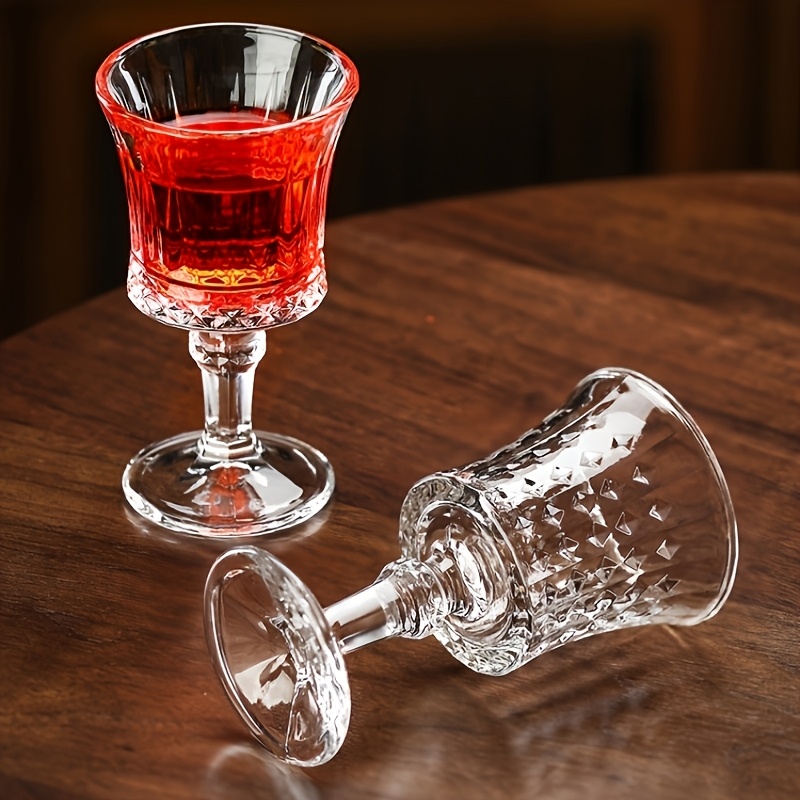 set 6 glass goblets fruit wine a capacity 62 milliliters 2 - Temu Cyprus