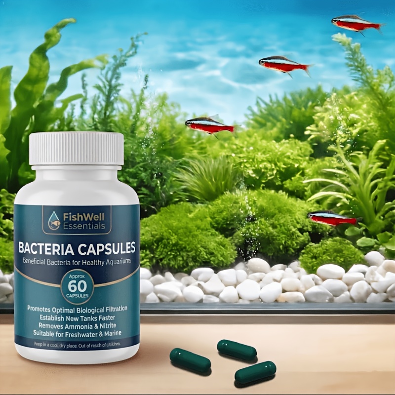New Aquarium-Specific Capsules: Rapidly Purify Water Quality, Improve the Aquatic Environment, and Reduce the Need for Frequent Water Changes-an Essential Product for Home Aquarists.