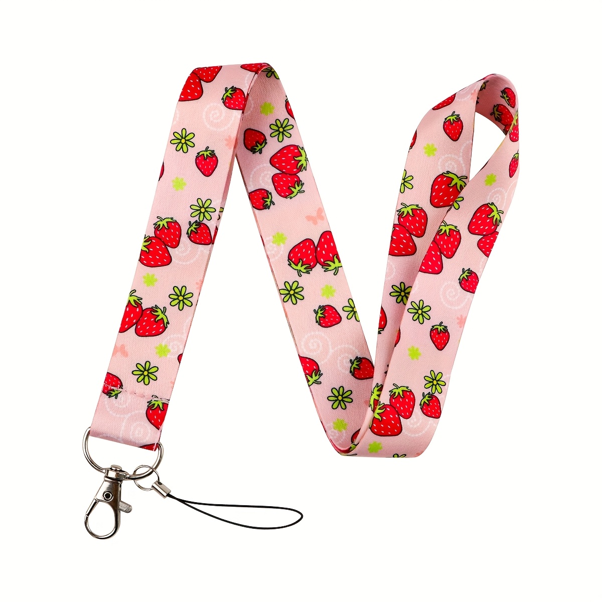 TEMU 1 Porte-badge Porte-clés, Porte-carte de crédit, Charm pour téléphone, Lanière de cou, Support et Accessoires de porte-clés