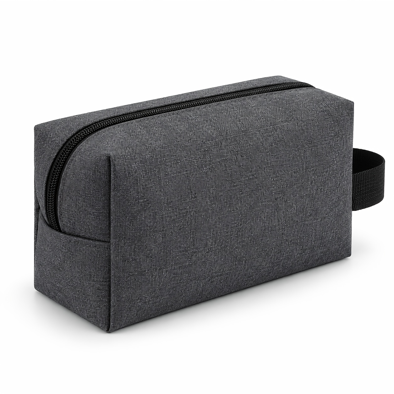 TEMU Travel Toiletry Bag For Men And Women, Large Capacity Bathroom Organizer Pouch With Zipper Closure, Carry Handle And Spacious Main Compartment