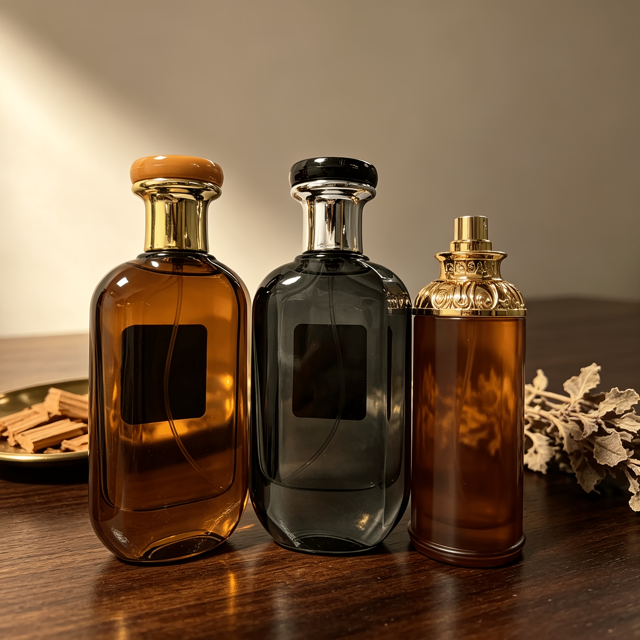 3pcs Set Hair And Body Dual-use Arabic Classic Fragrance Perfume Large Capacity 3-bottle Set Classic And Fruity Gourmand Suitable For Travel Christmas Gift, Unique Scent, Unisex 3)