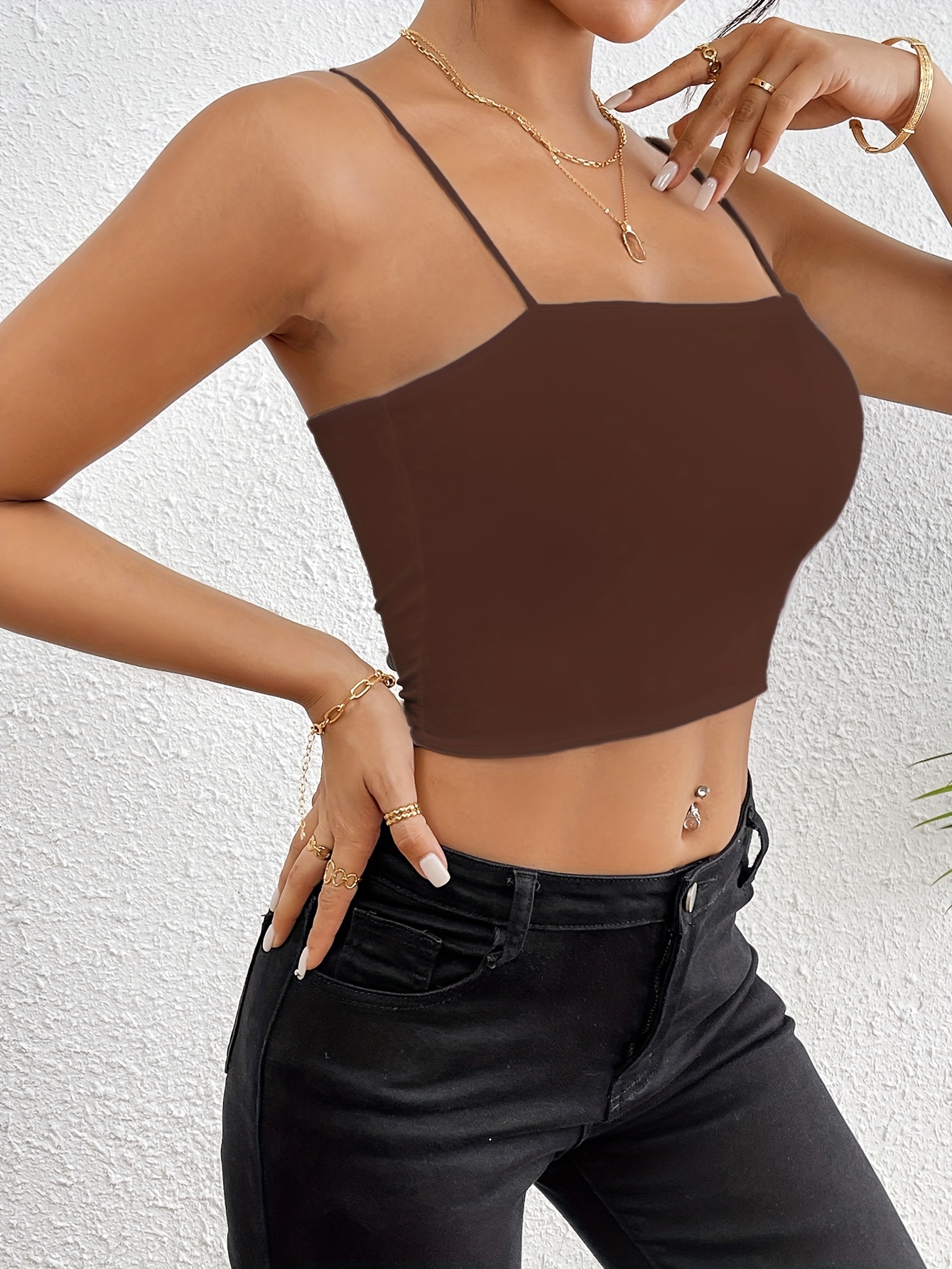 European and American Sexy Bustier Waist Tie Top