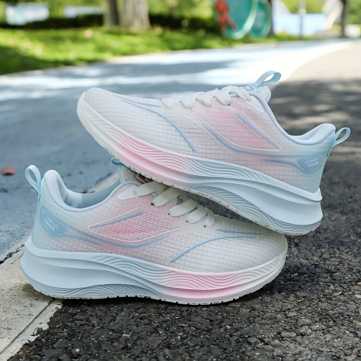 New Mesh Running Shoes Breathable Soft Soled Racing Sports