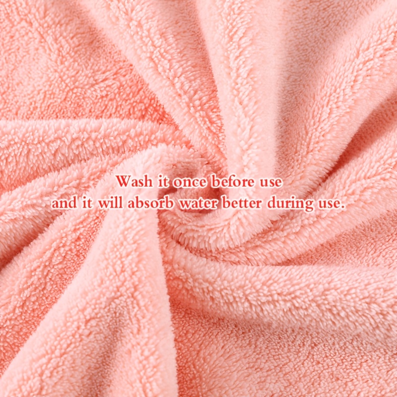 1/2pcs Youngsters's Cartoon Coral Fleece Bath Skirt, Soft and Skin-friendly Cute Rabbit Ears Kid's Bath Towel, Quick-Drying Water Absorption, Family Bathroom Bath Products. Christmas Present