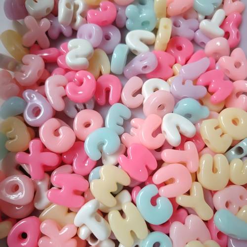 18pcs pack random mixed colors 24 20mm acrylic large hole alphabet beads for diy decorative accessories handmade jewelry making craft supplies room decor art handmade bead components for necklaces bracelets earrings etc phone charms