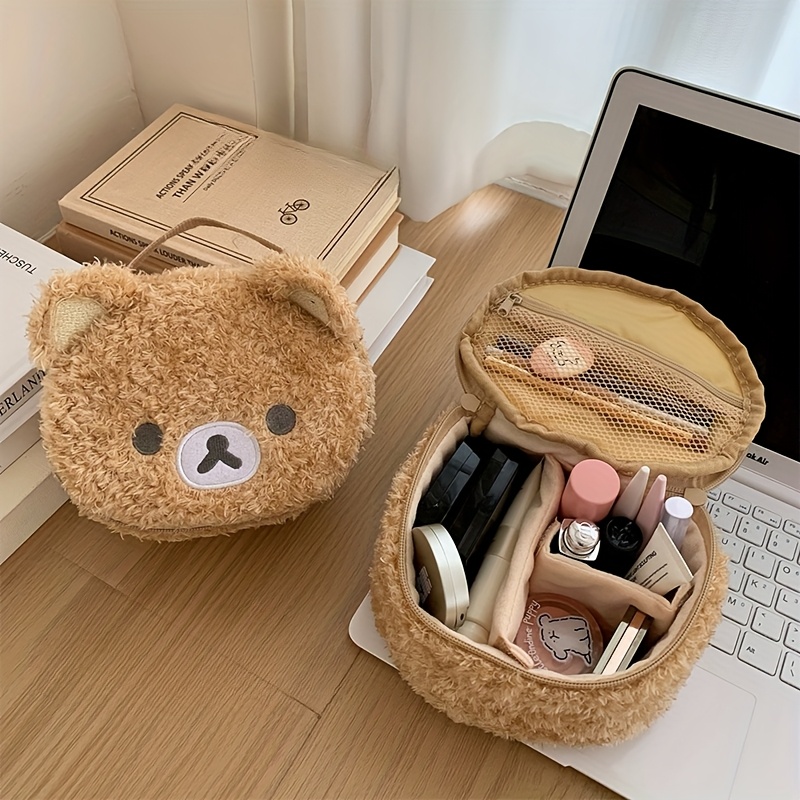 large capacity cute makeup bag women portable cartoon travel
