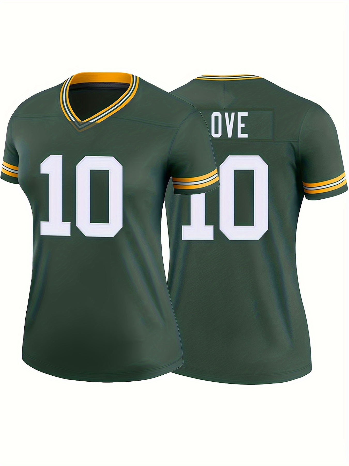 Camisetas Nfl Outfit Con Jersey De Futbol Americano Mujer Jersey
