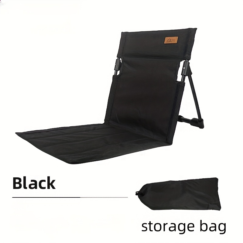 

Outdoor Camping Backrest Chair, Beach Chair, Portable Beach Lounge Chair, Foldable, Suitable For Travel, Beach, Indoor And Outdoor Use