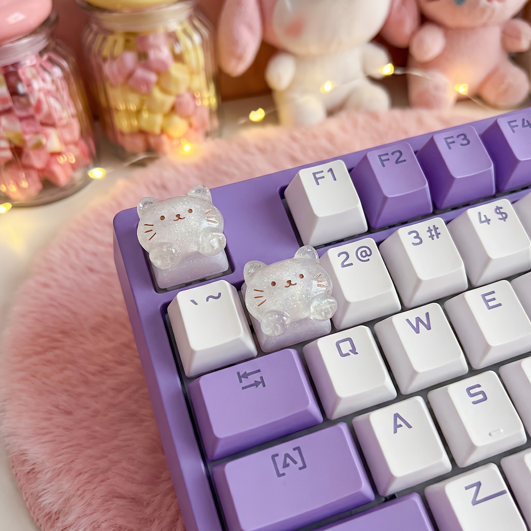 cat keycaps sold on Temu United States