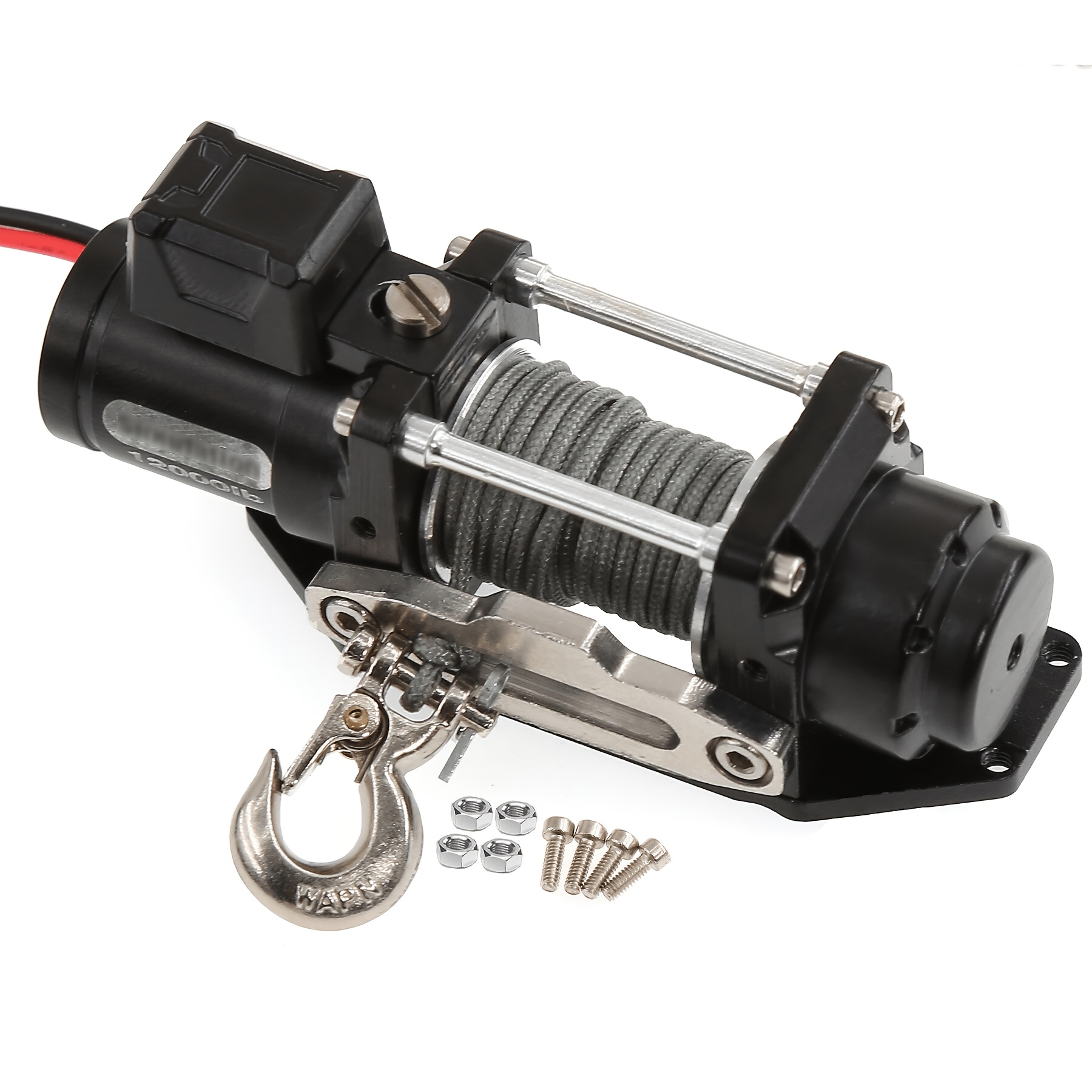 1 10 rc scale crawler all metal electric remote control winch 1 8 universal w222