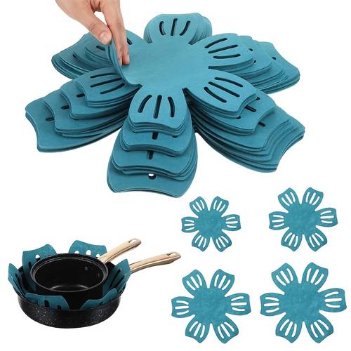 imagem do item 8 peças de para cozinha , protetores de panela em vários tamanhos, adequados para quentes