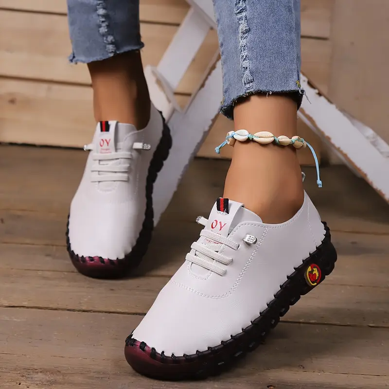 womens fashion sneakers colorful comfortable streetwear shoes casual outdoor footwear with durable sole multi color options 35 beige 25