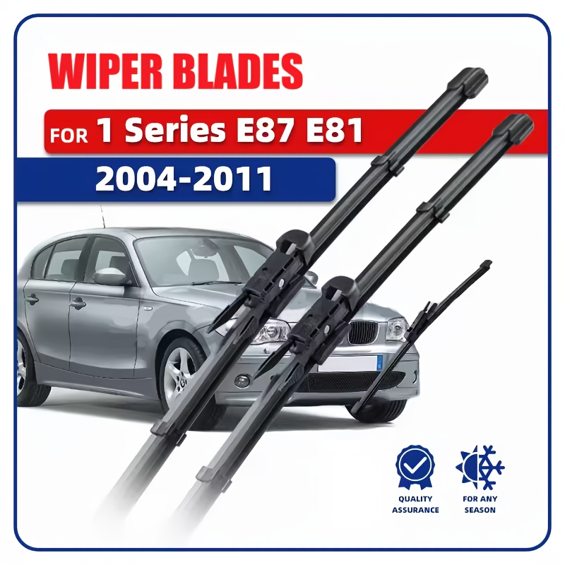 E-shop Scheibenwischer Set vorne und hinten für BMW 1er E81 E87 2004-2011 116I 116D 118I 118D 120I 120D 130I Windschutzscheibe